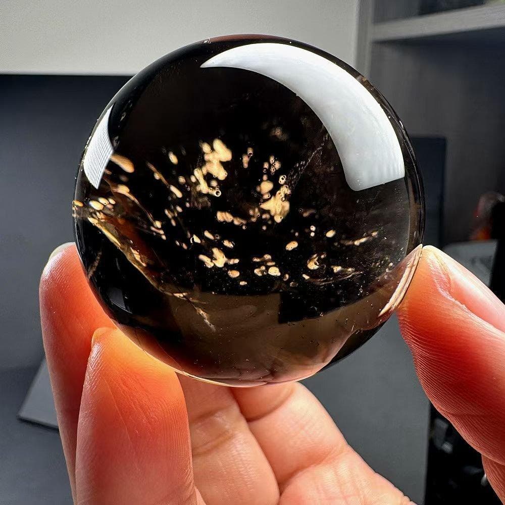 AAAAAAAA級スモーキークォーツ丸玉B1113/YS/111073/239B