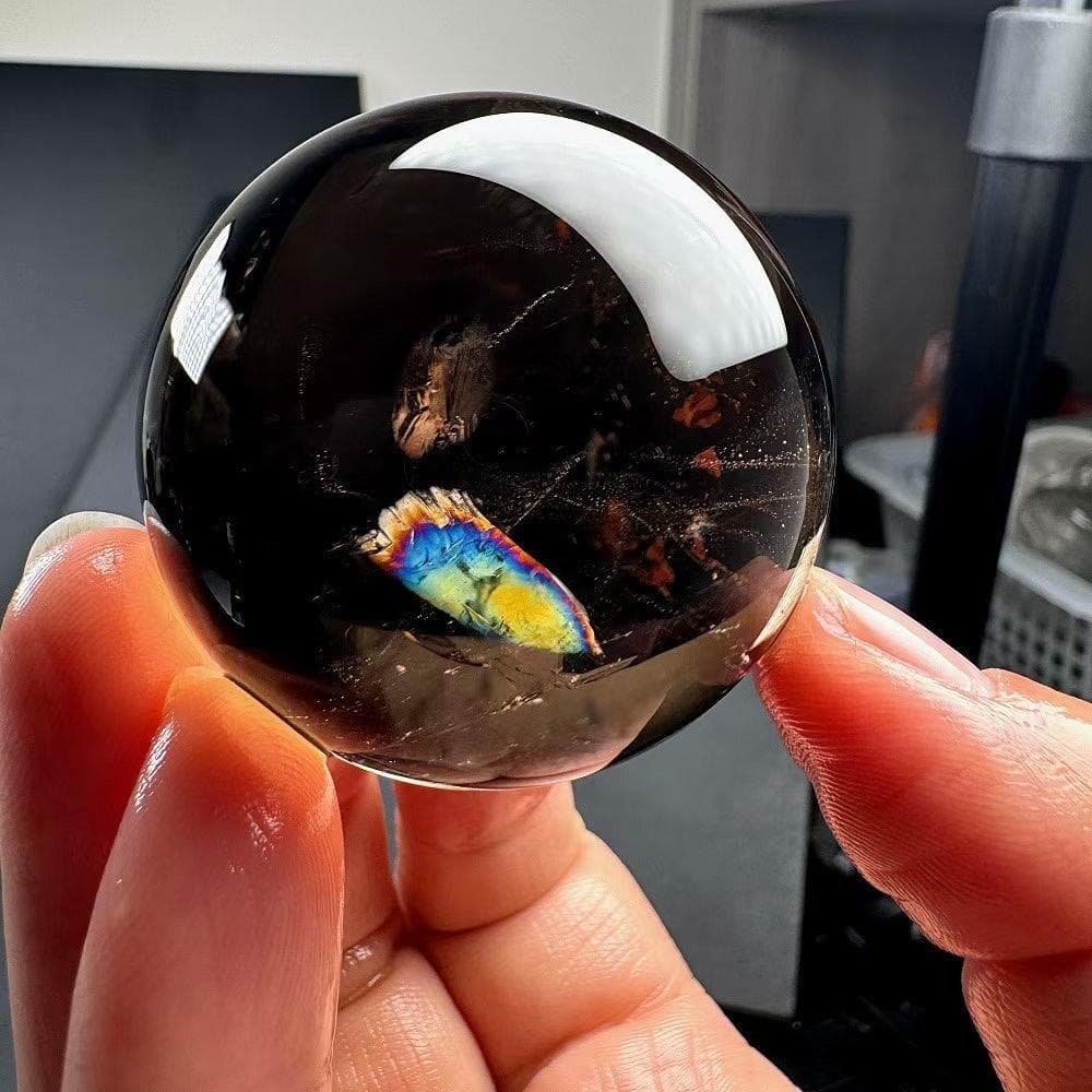 AAAAAAAA級スモーキークォーツ丸玉B1113/YS/111073/239B