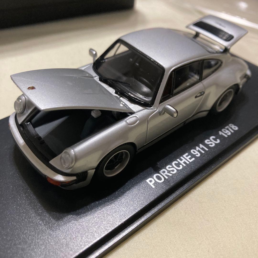 京商 1/43 ポルシェ 911 SC 1978 銀