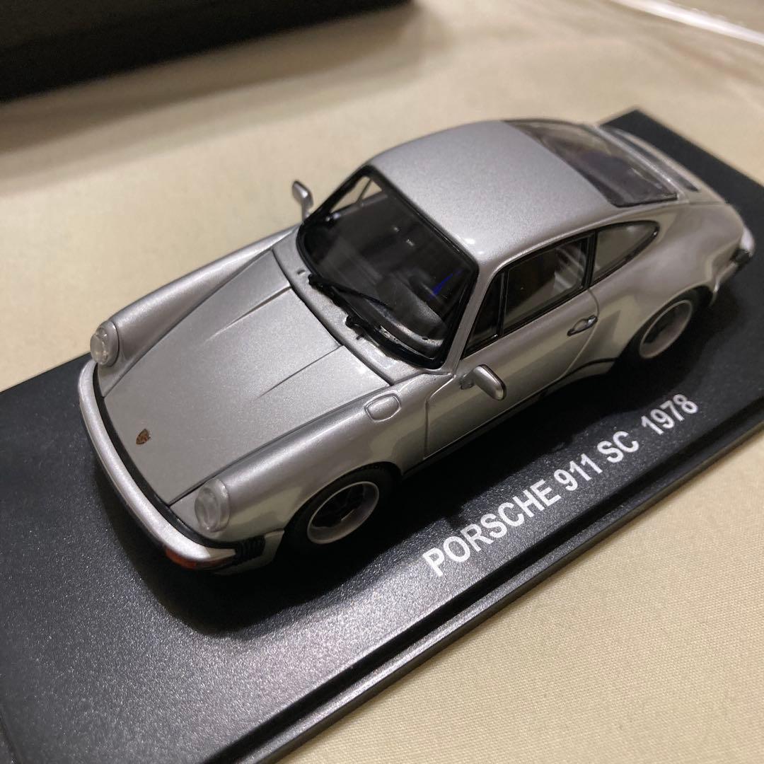 京商 1/43 ポルシェ 911 SC 1978 銀
