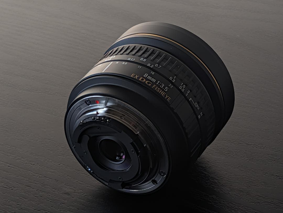 SIGMA 8mm F3.5 EX DG FISHEYE ニコン用