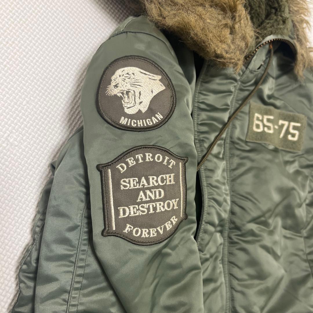 ヒステリックグラマープリマロフトモッズコートN-3B