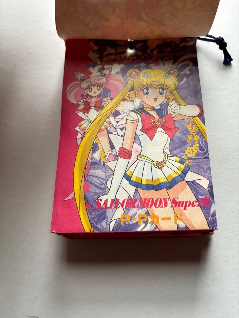 当時物　セーラームーン　アマダ　PPカード　1束34枚付