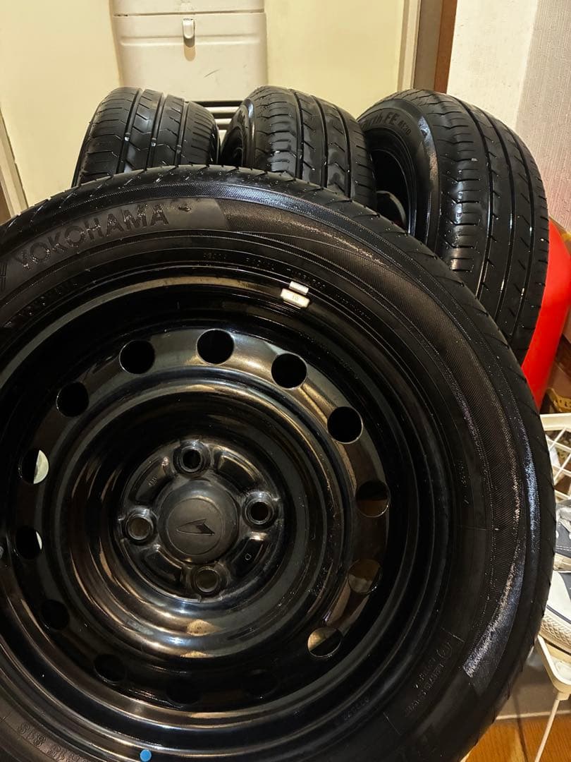 ダイハツ純正タフトYokohama 15インチ タイヤ・ホイールセット