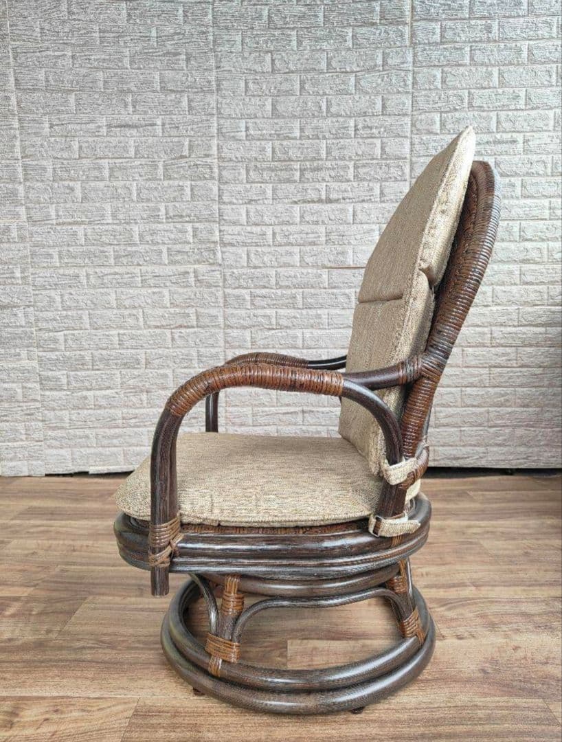 アウトレット未使用 KAZAMA カザマ オリッサ 回転座椅子 回転止機能付