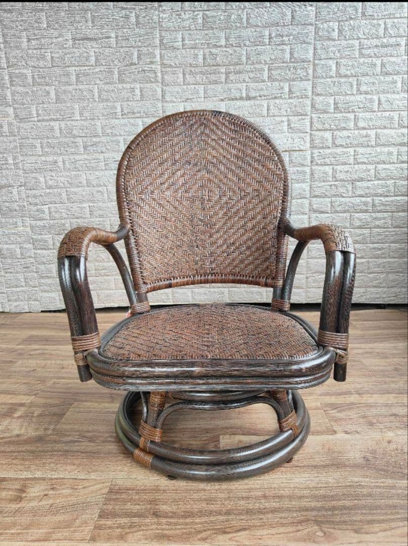 アウトレット未使用 KAZAMA カザマ オリッサ 回転座椅子 回転止機能付