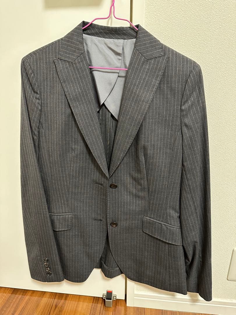 ニューヨーカースーツ　　ウールカシミア混　13号