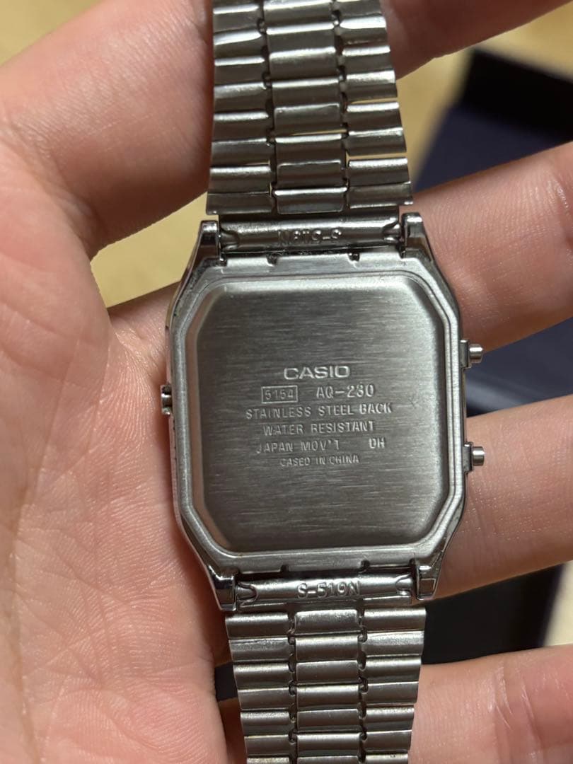 CASIO AQ-230A-2A2 ターコイズブルー ティファニーブルー