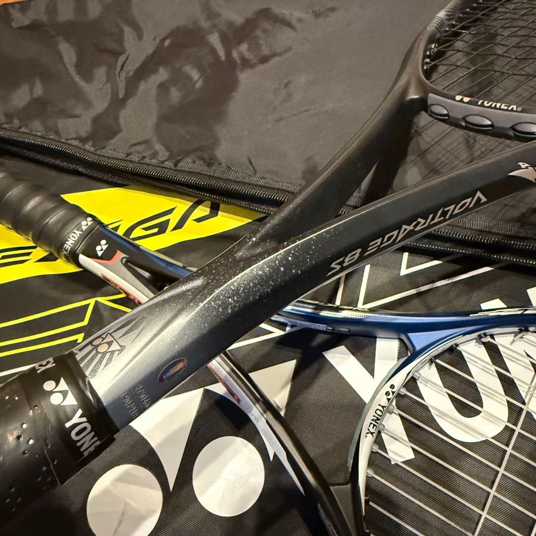 YONEX 2本SET VOLTRAGE 8S NEXIGA 90D DUEL