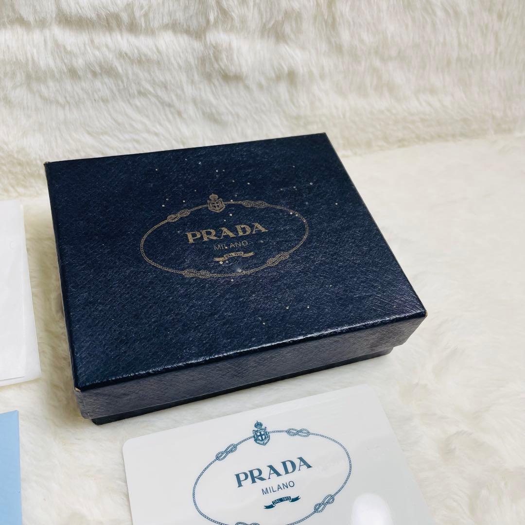 新品未使用　正規品　PRADA キーケース ナイロン ブラック 6連キーケース