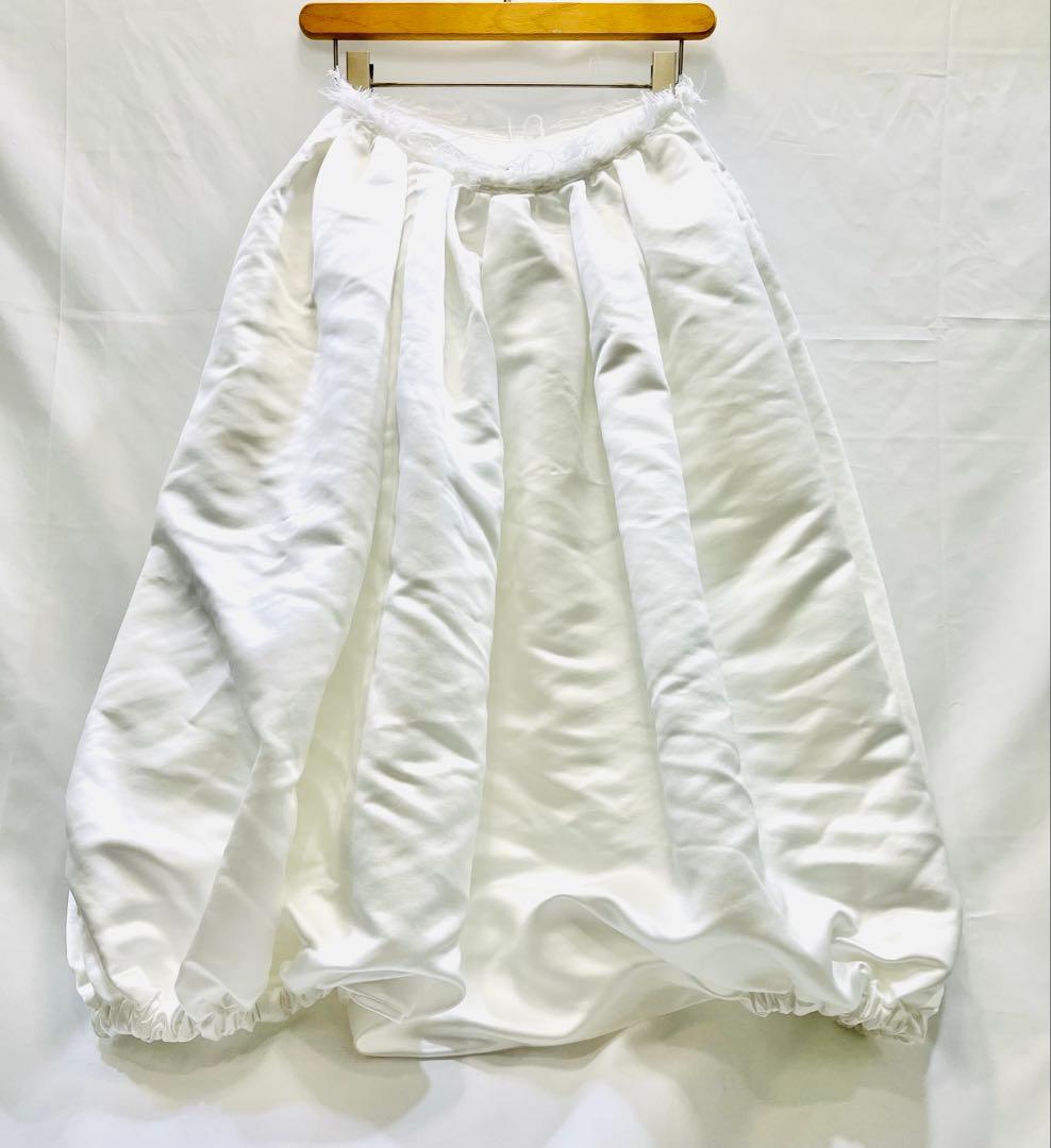 ｍ0717-44　コムデギャルソン　サテンサルエルパンツ　XS　バルーンパンツ