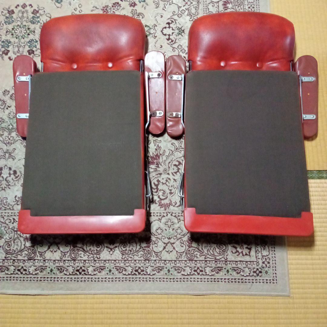 昭和レトロ　座椅子2個セット　E−412