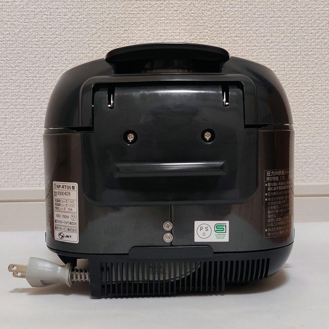 象印 NP-RT05 炊飯器 ブラック 極め炊き