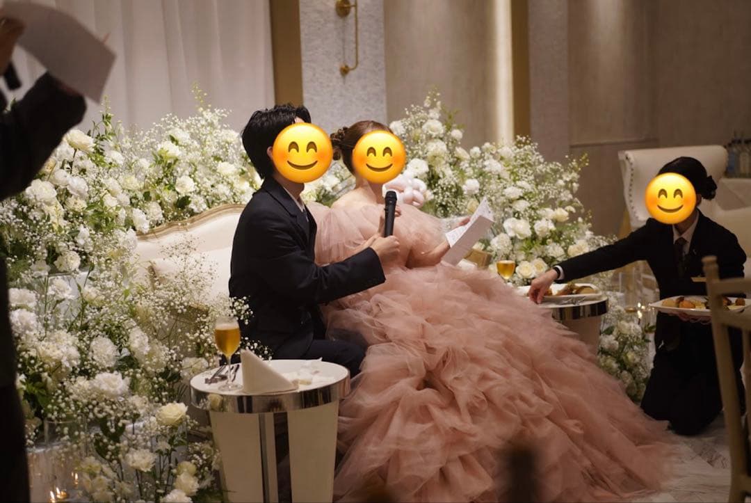 フリルドレス 3ways 取り外しオフショルダー もこもこ　ミリアロンドン風