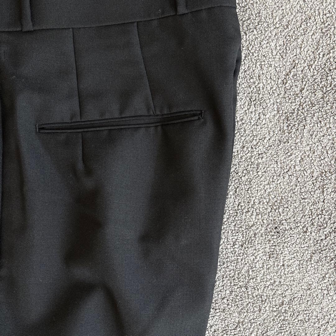 H BEAUTY&YOUTH ウール モヘヤ ストレート パンツ