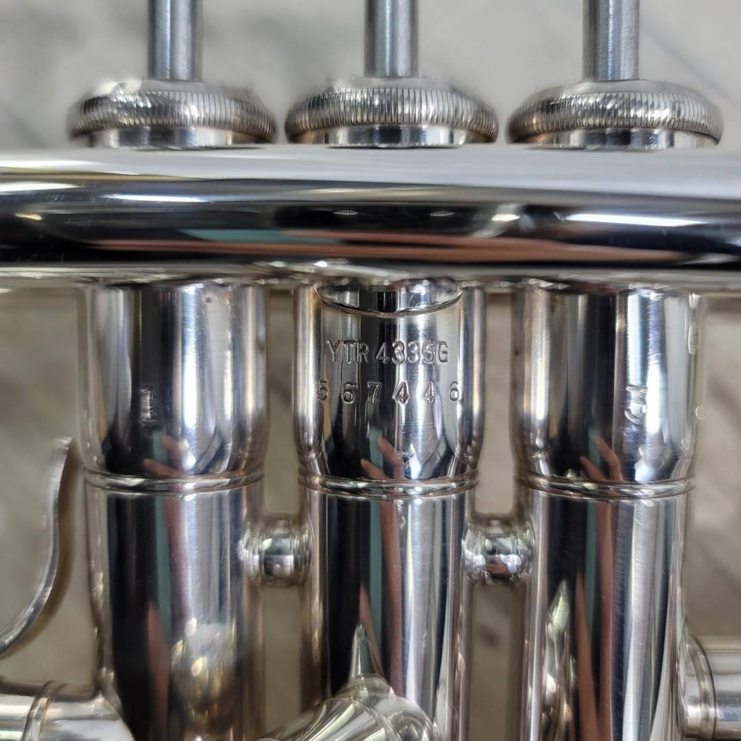 【美品】YAMAHA トランペット YTR4335G 固着なし