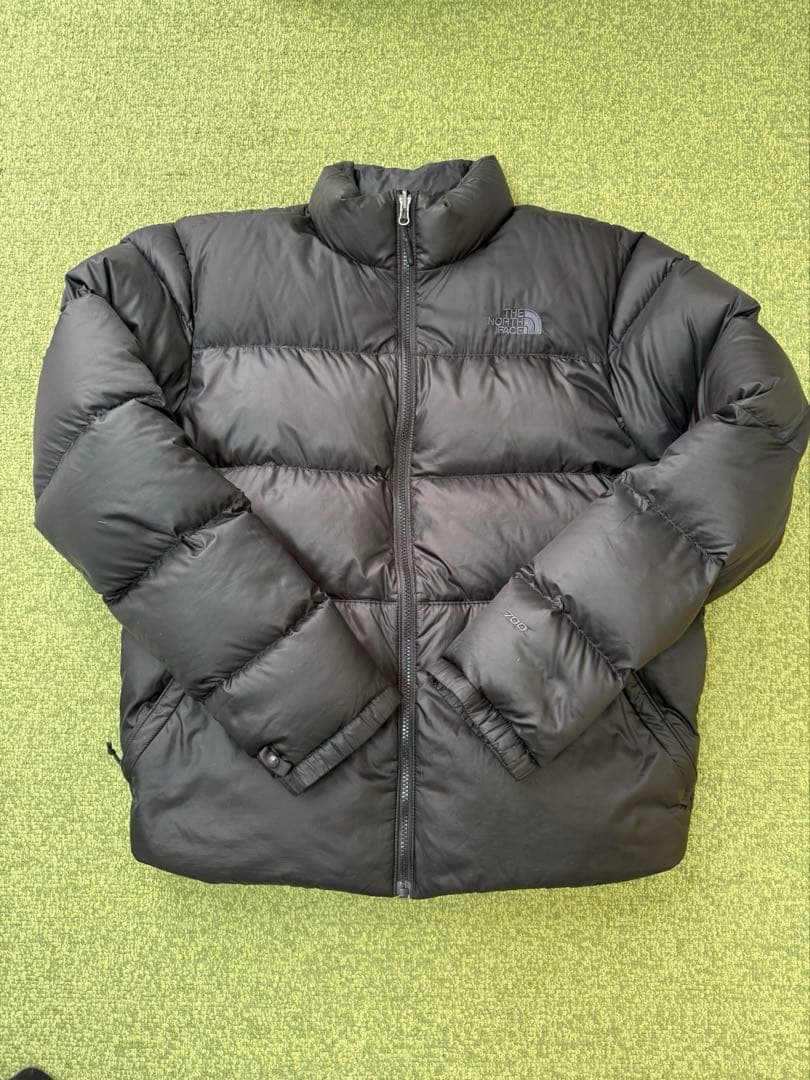 ヌプシ THE NORTH FACE ダウン L ブラック 黒刺繍 700FP