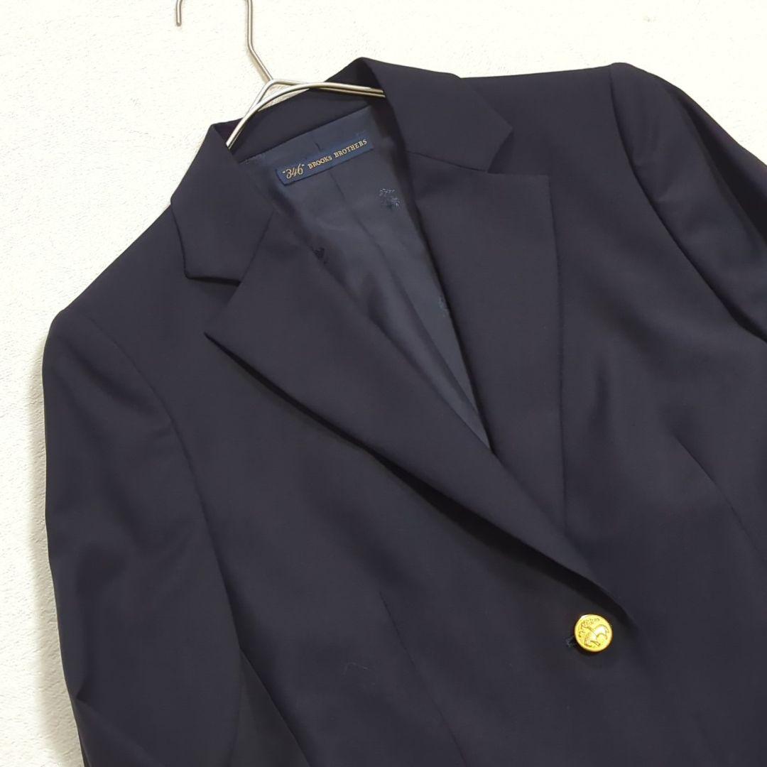 未使用級 4 ブルックスブラザーズ 紺ブレ 金ボタン ゴールデンフリースロゴ