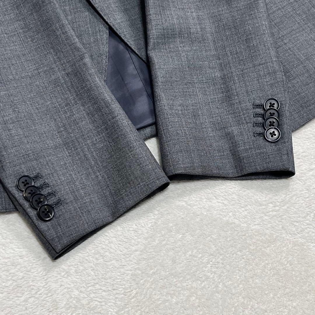 『スーツカンパニー』カノニコ イタリア生地 セットアップスーツ 本切羽 総裏