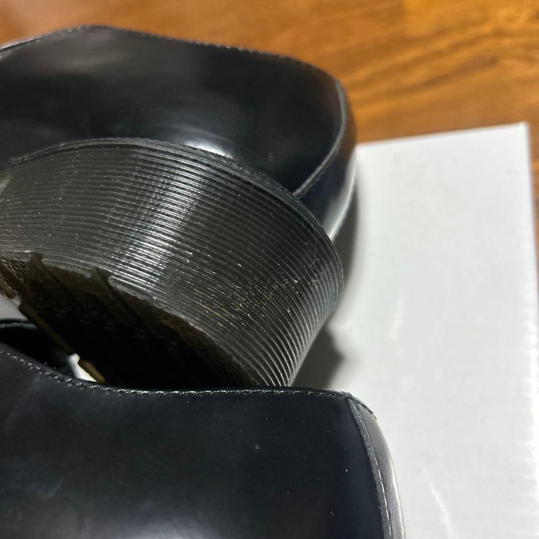 ゆうにゃ〜ん　ドクターマーチン　ROSYNA　厚底レザースリッポン