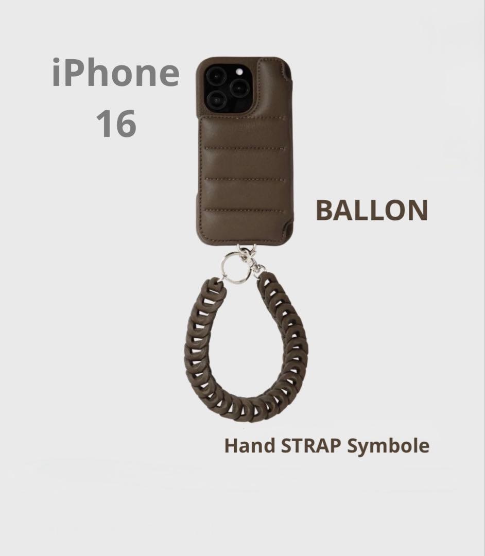 DEMIU iPhone16ケース、ハンドストラップ