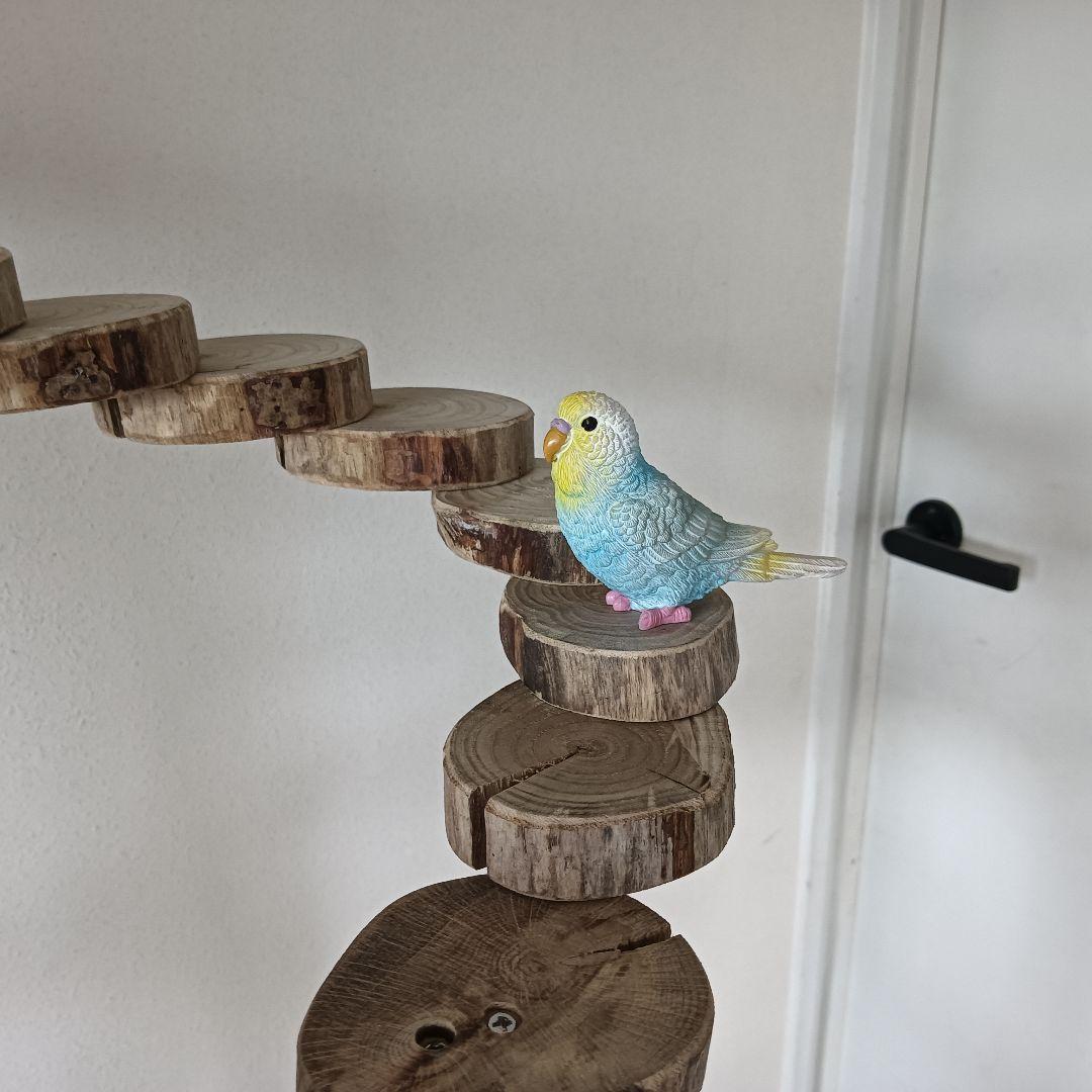びぐ バードアスレチックジム大型 天然木 自然木 流木 インコ おもちゃ