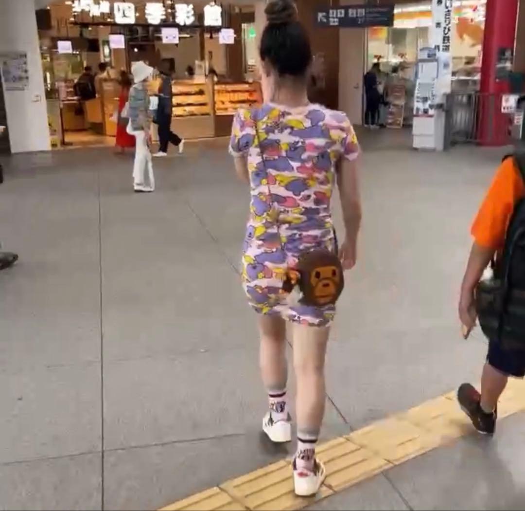 アベイシングエイプ　ボディコンワンピース