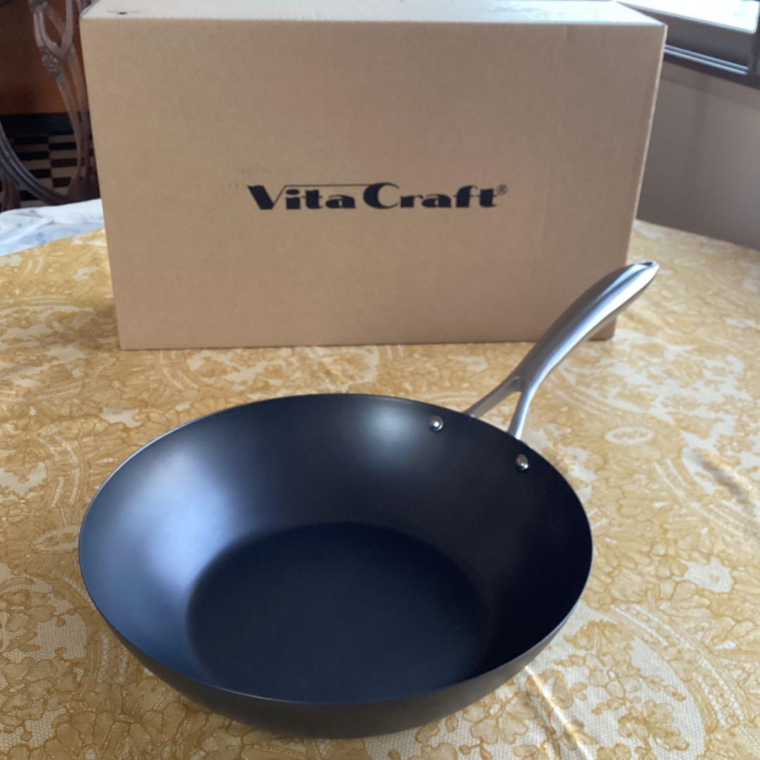 《VitaCraft 》スーパー鉄ウォックパン26cm 新品未使用　中華鍋