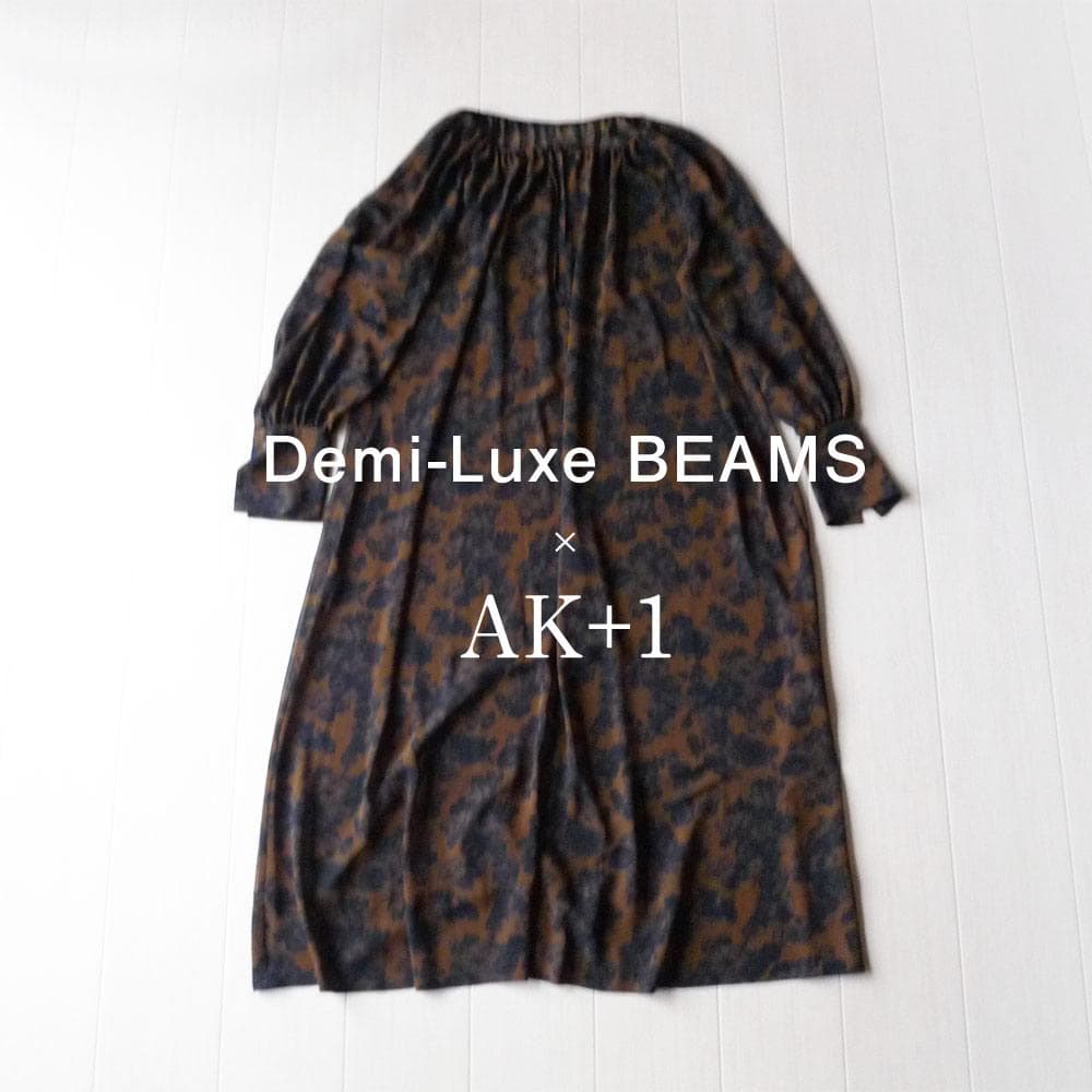 ■専用■美品【AK+1】5万円 2024年 シフォン 花柄マキシワンピース