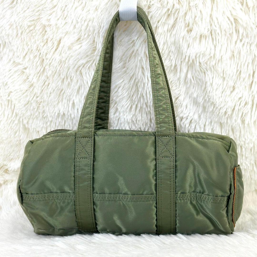 【極美品】廃盤品 ポーター タンカー ダッフル ミニボストン S セージ 992