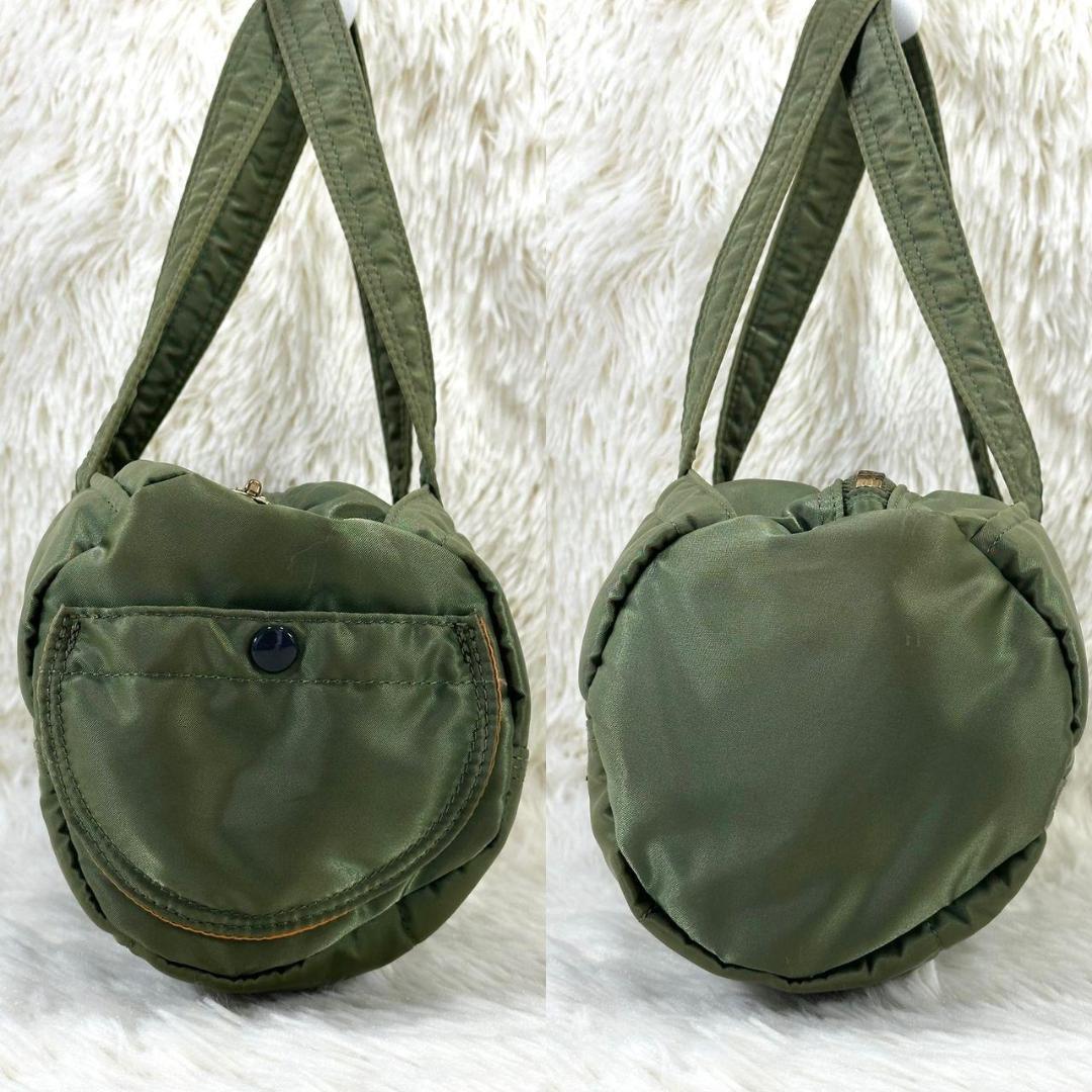【極美品】廃盤品 ポーター タンカー ダッフル ミニボストン S セージ 992