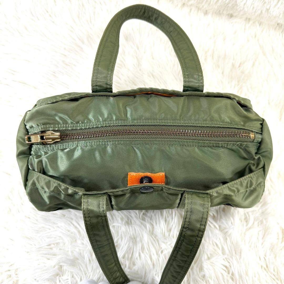 【極美品】廃盤品 ポーター タンカー ダッフル ミニボストン S セージ 992