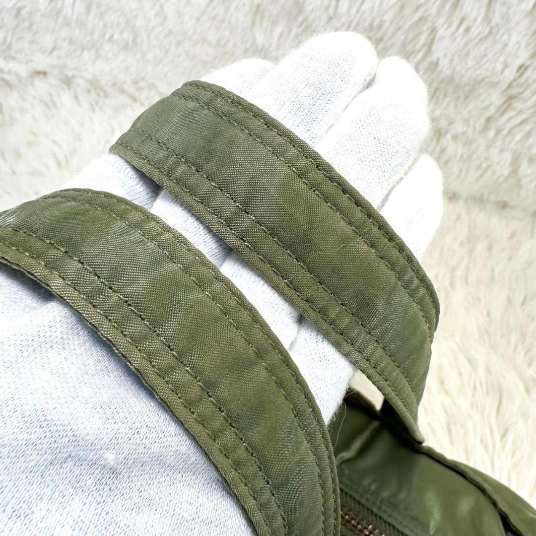 【極美品】廃盤品 ポーター タンカー ダッフル ミニボストン S セージ 992