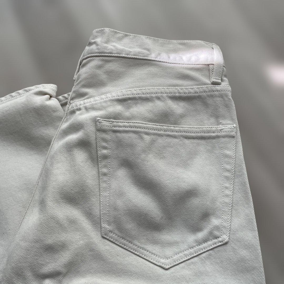 AURALEE オフホワイト5Pデニム