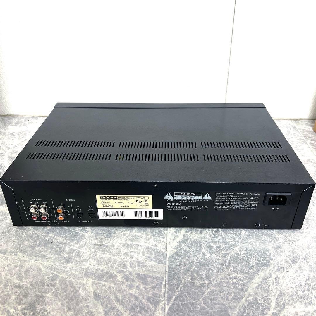 TASCAM CDレコーダー/プレーヤー 業務用 CD-RW900