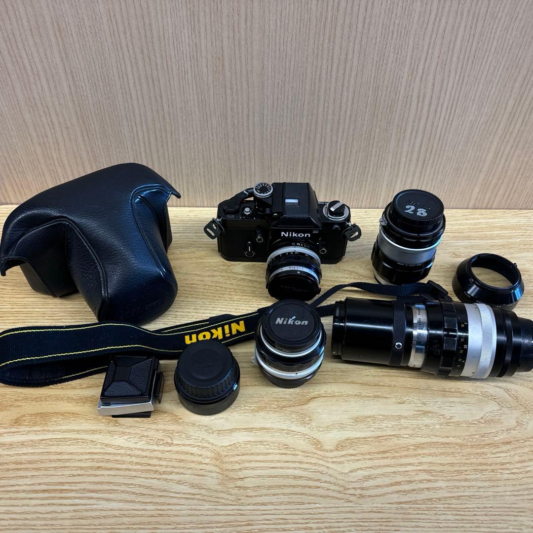 d*9様 Nikon F2 一眼レフカメラ NIKKOR 50mm他フルセット