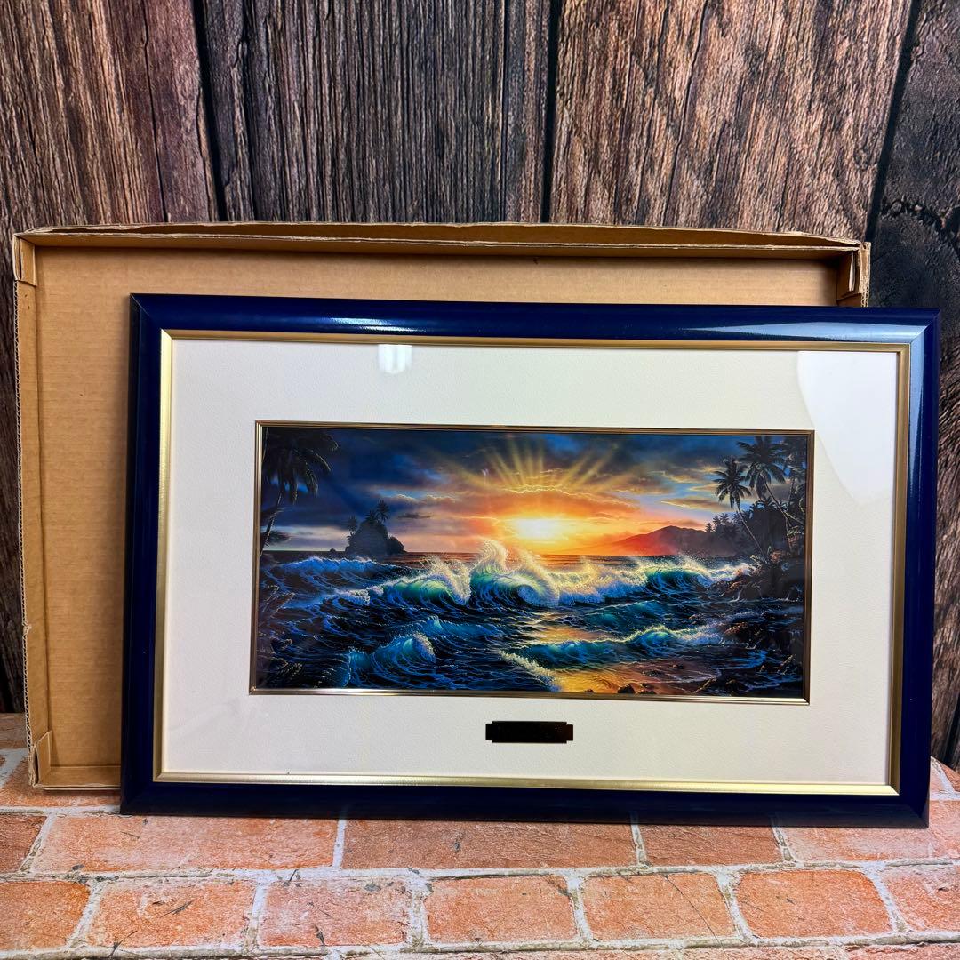 クリスチャンラッセン レプリカ 2点セット 額付き