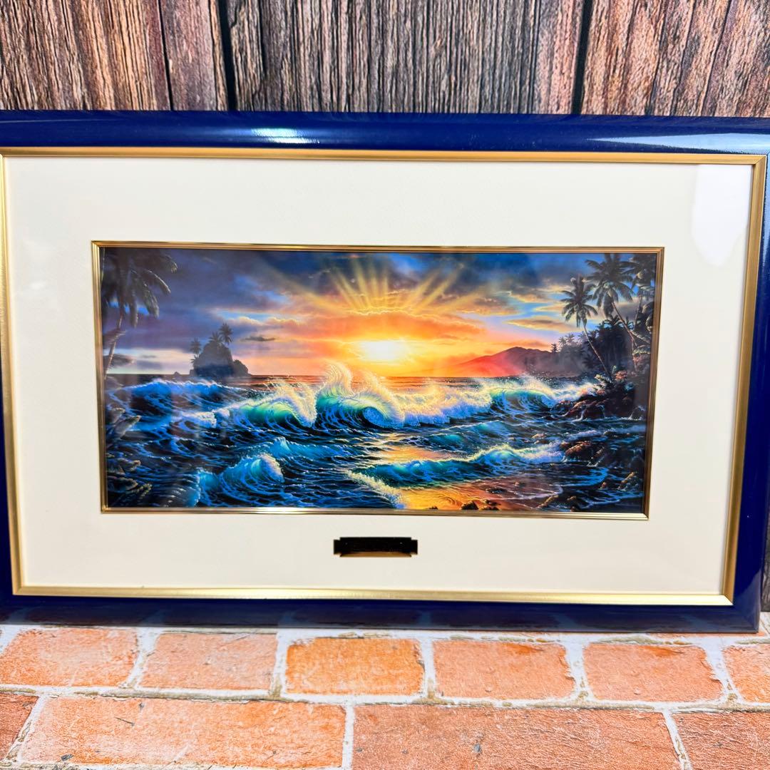 クリスチャンラッセン レプリカ 2点セット 額付き