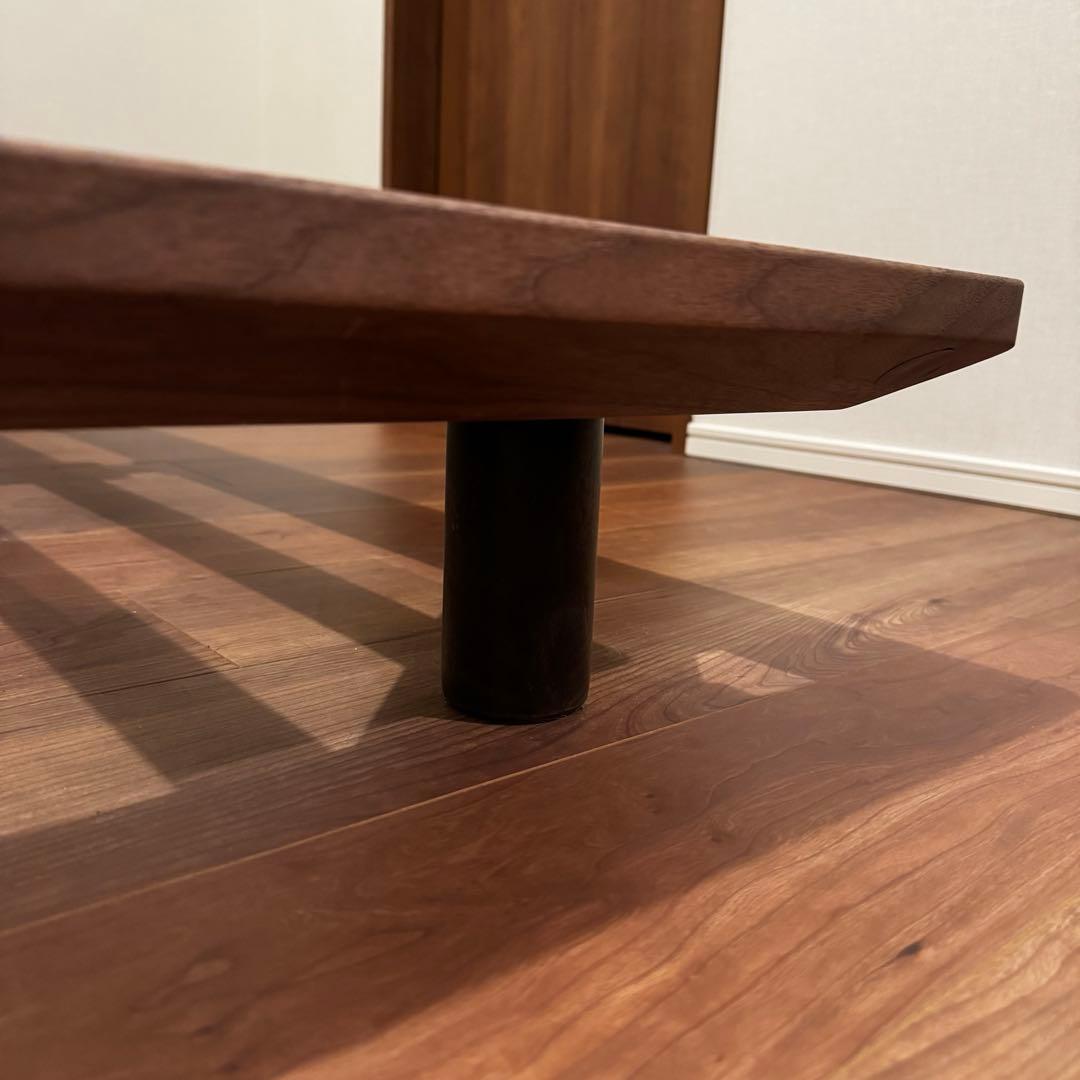 【リボん】無印良品ダブルベッドフレーム & エマスリープマットレス