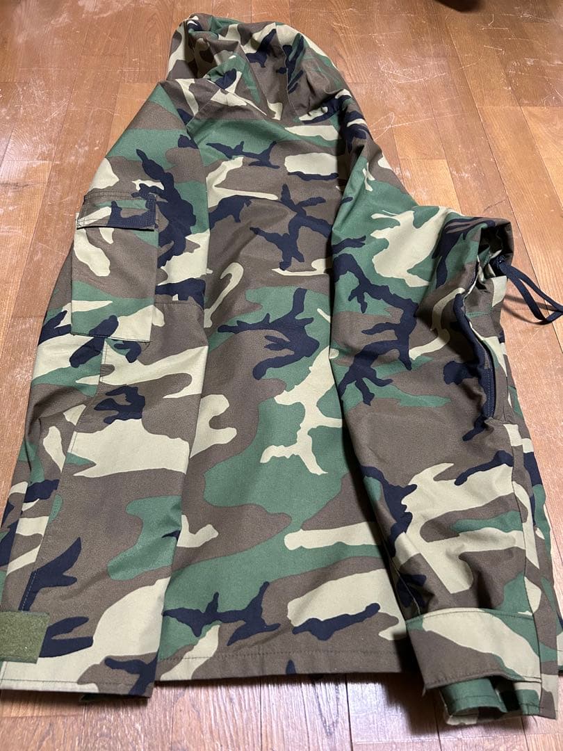 美品90sビンテージECWCS米軍ゴアテックス パーカー軍物ジャケット S-R
