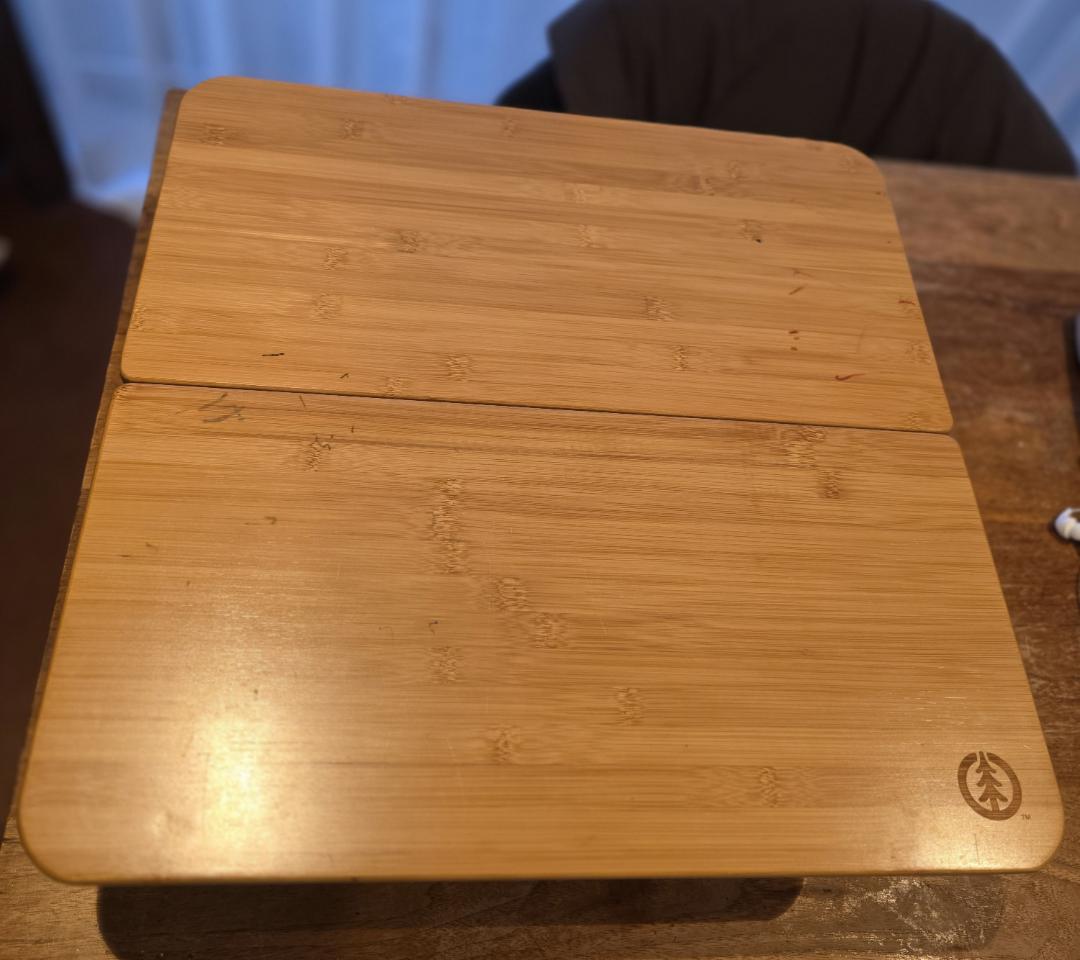 【希少・廃盤品】evrgrn (REI) Picnic Table 竹製天板
