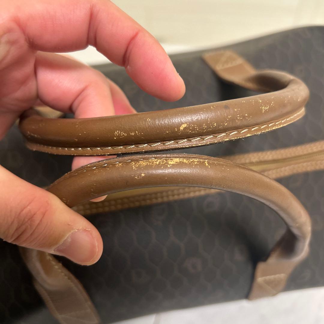 クリスチャンディオール ボストンバック ハニカム柄 PVC 大容量