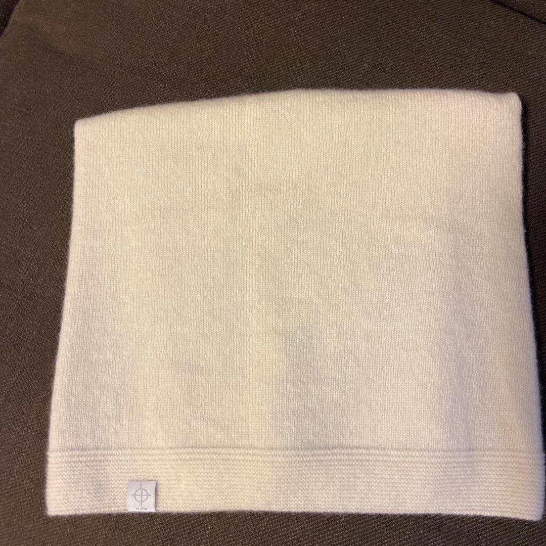 おまとめ　elalto カシミヤ100% ネックウォーマー　グレー　アイボリー