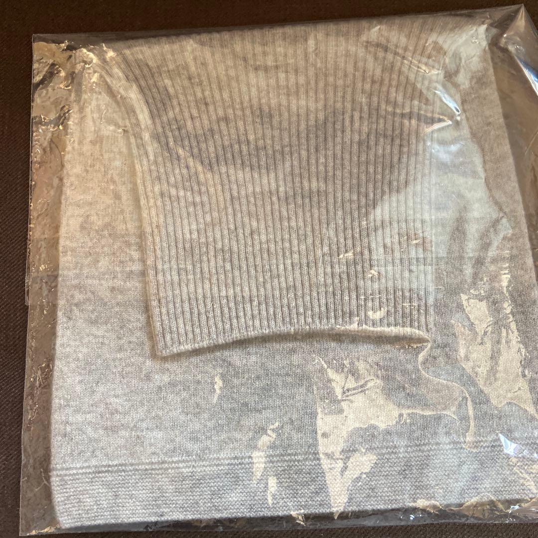 おまとめ　elalto カシミヤ100% ネックウォーマー　グレー　アイボリー