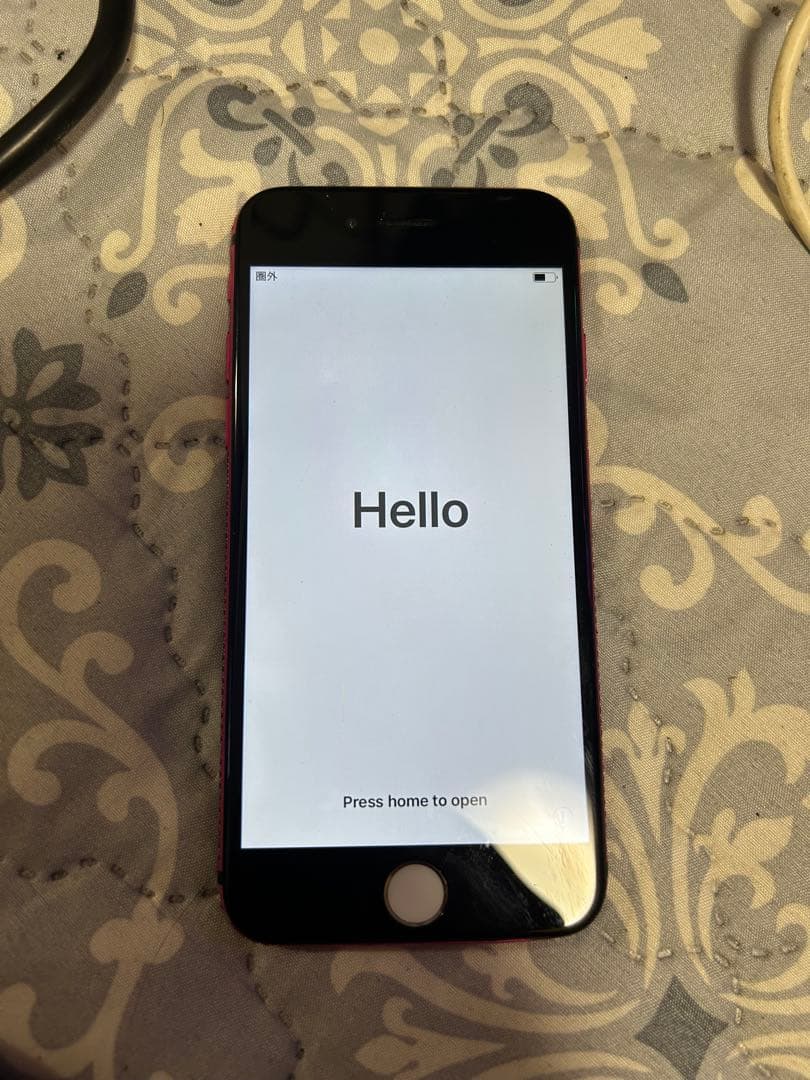 iPhone 6ピンク ストーン装飾付き