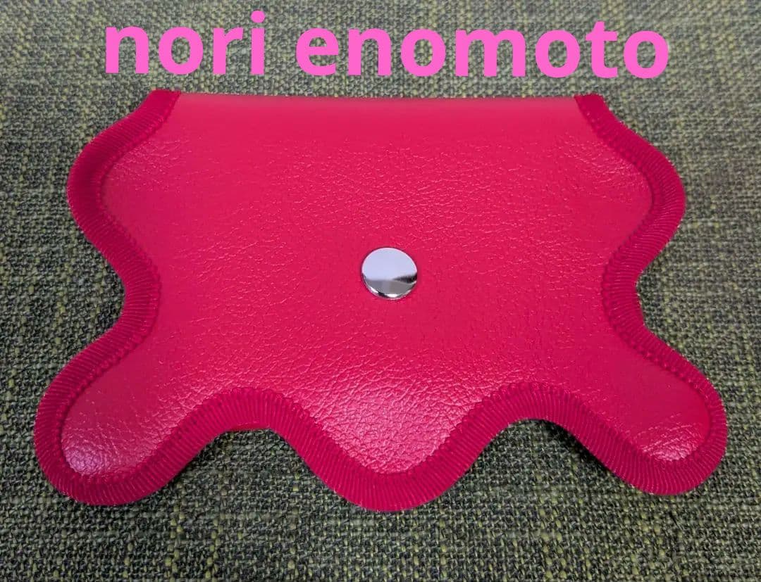 極美品 norienomoto wave mini カードケース ケース