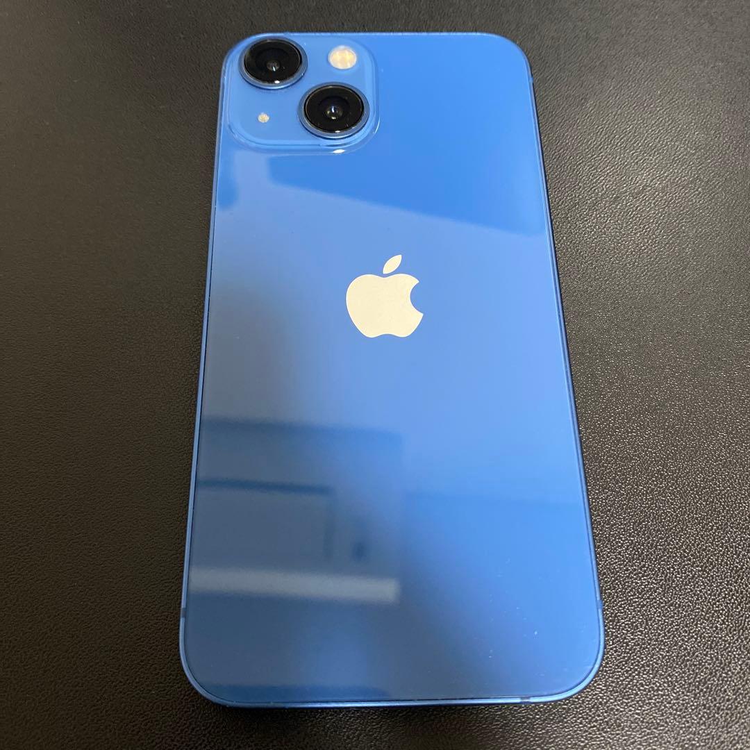 Apple iPhone 13mini ブルー 箱・充電ケーブル付き 128GB