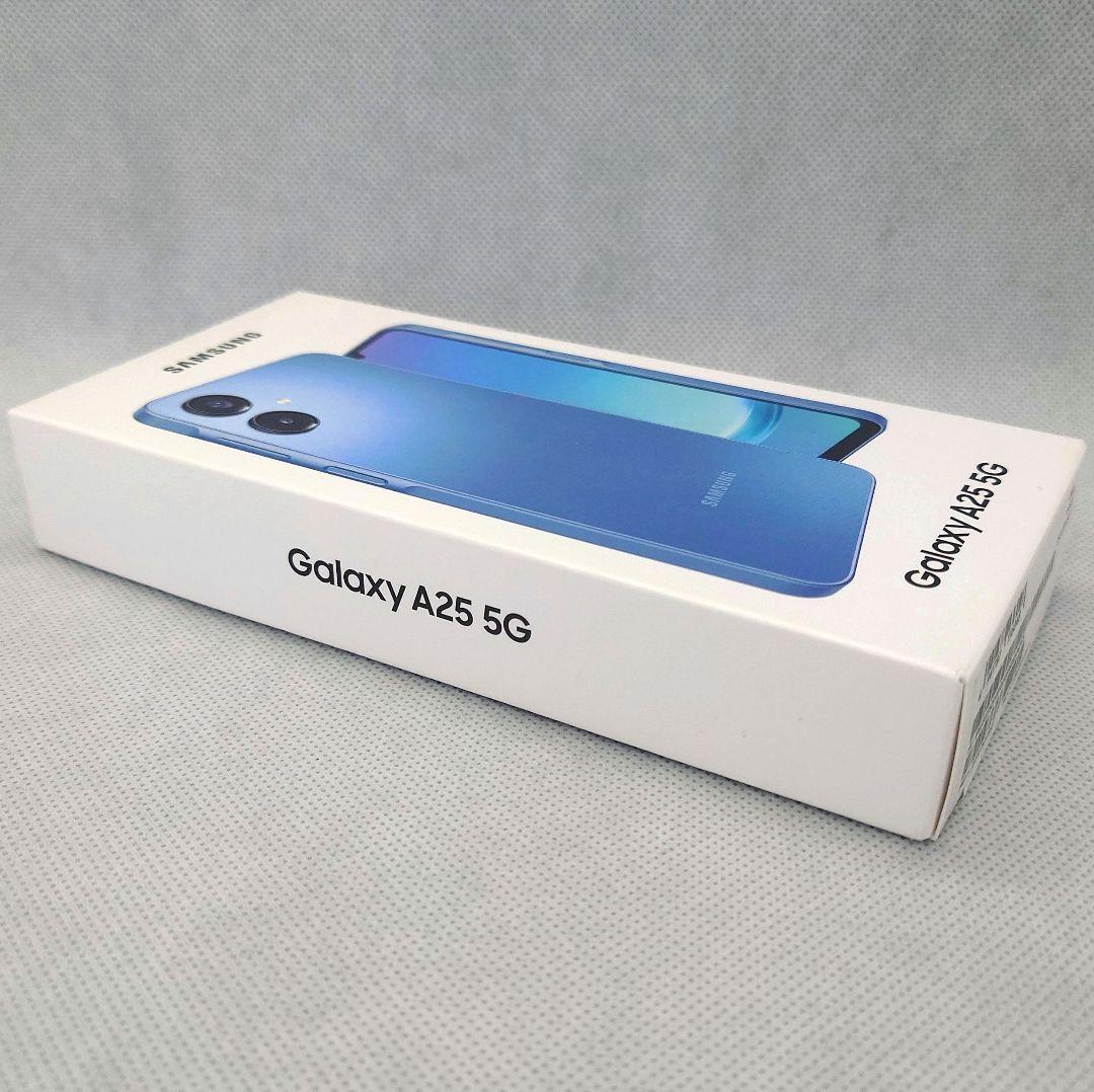 極美品 SAMSUNG Galaxy A25 5Gスマホ SIMフリー 青 2台
