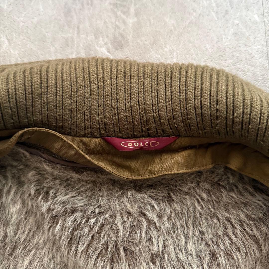 vintage dolce 短丈　変形ジャケット　ライナー付き　中綿入り