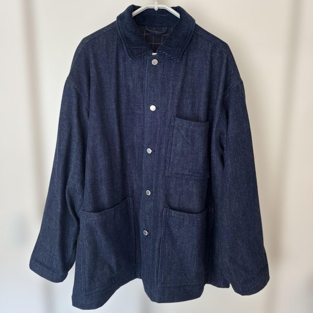 ジャケット・アウター everyone soft denim coverall jacket